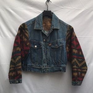 Apache Hollywood Vintage Crop Jean Jacket